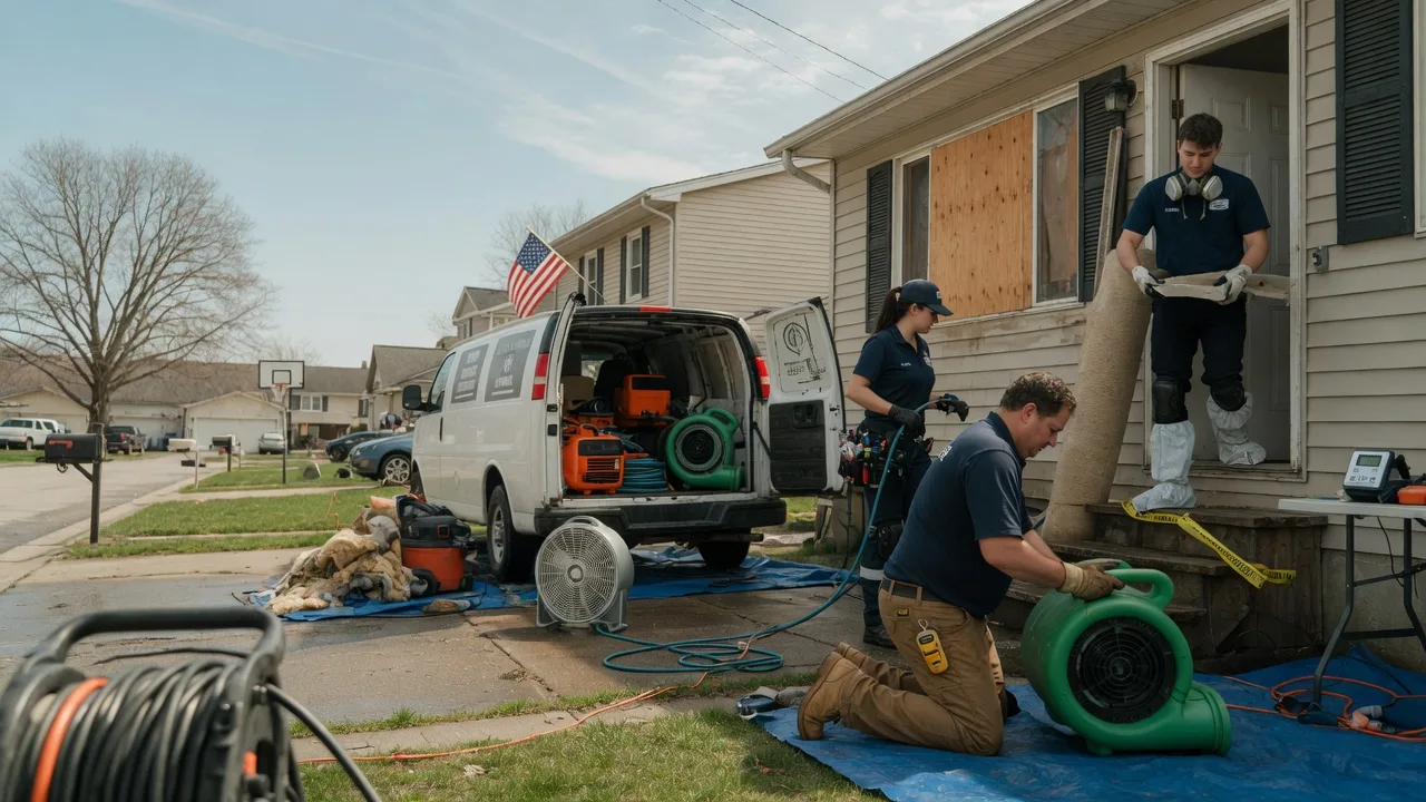 Water Damage Restoration in La Fayette, KY near me